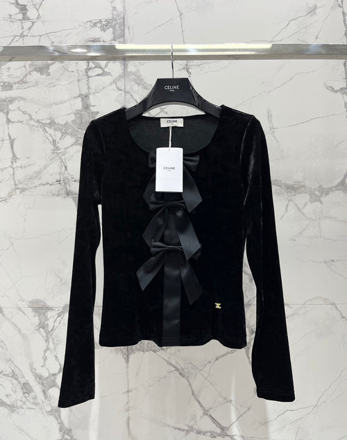 CELINE 26S VELVET TOP STYLE 22