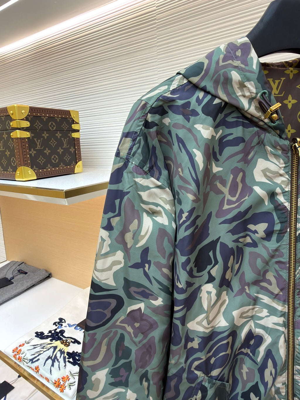 LOUIS VUITTON LV 25S HOODED JACKET 0159