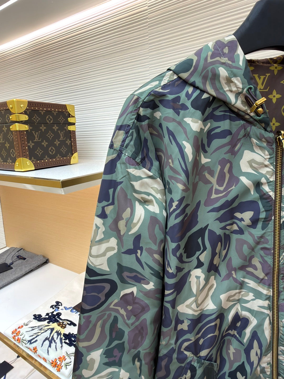 LOUIS VUITTON LV 25S HOODED JACKET 0159