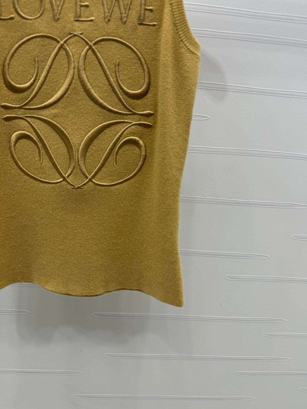Loewe 25 Tank Top Wool with Tencel 232629
