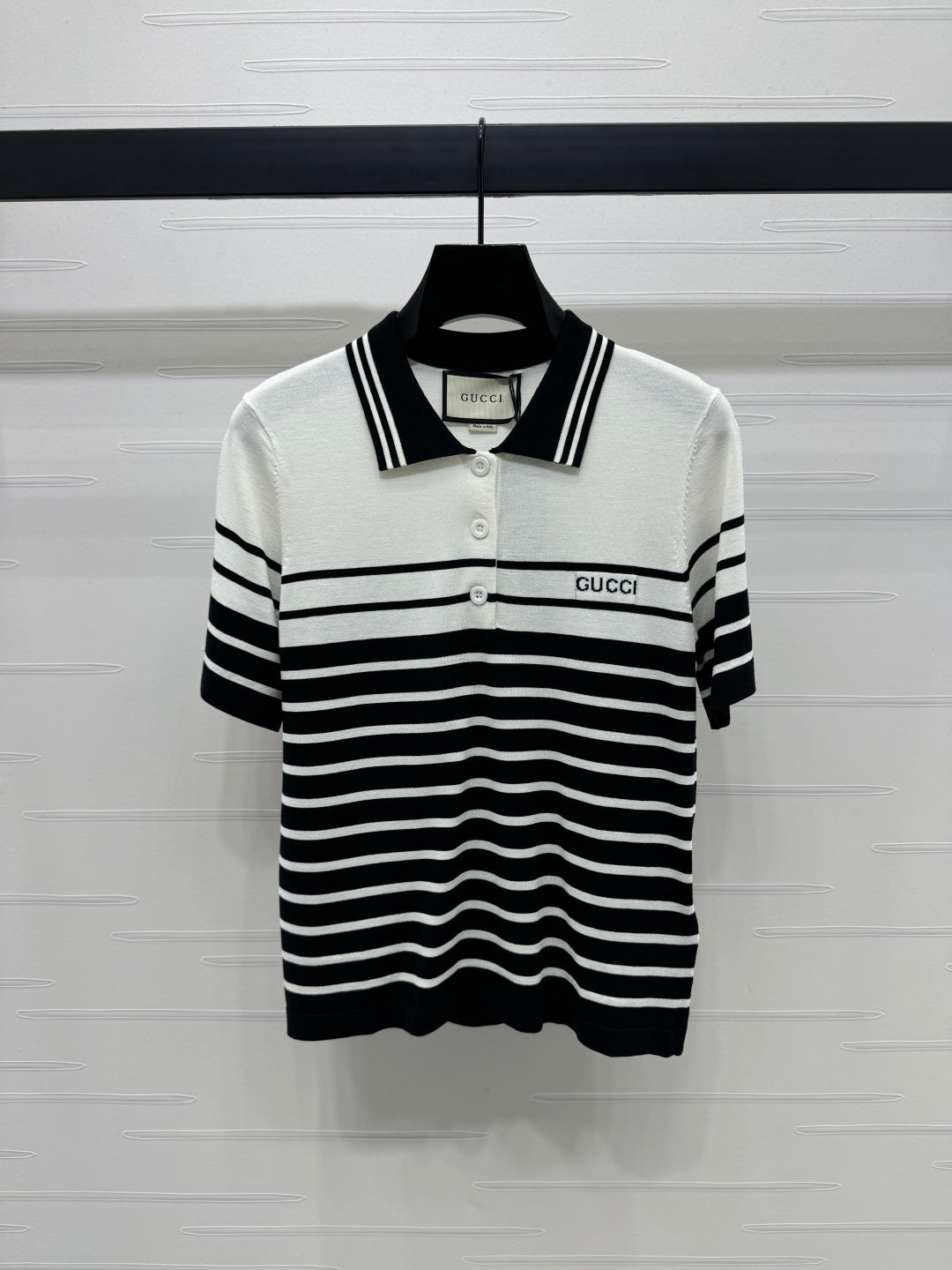 GUCCI Gucci 25 Polo T-Shirt Tencel with Wool 233492