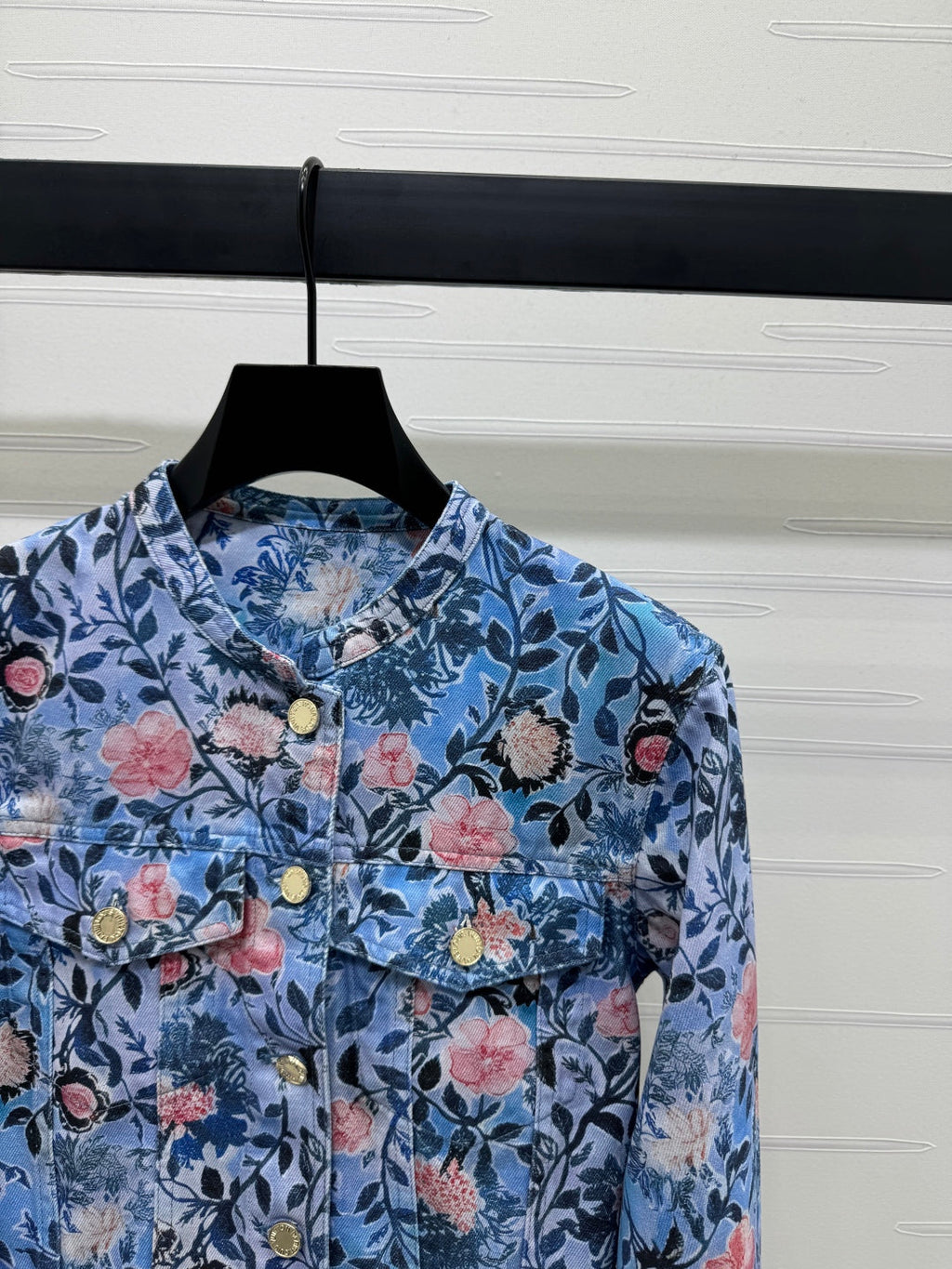 LOUIS VUITTON LV 25S PRINTED DENIM JACKET 264199