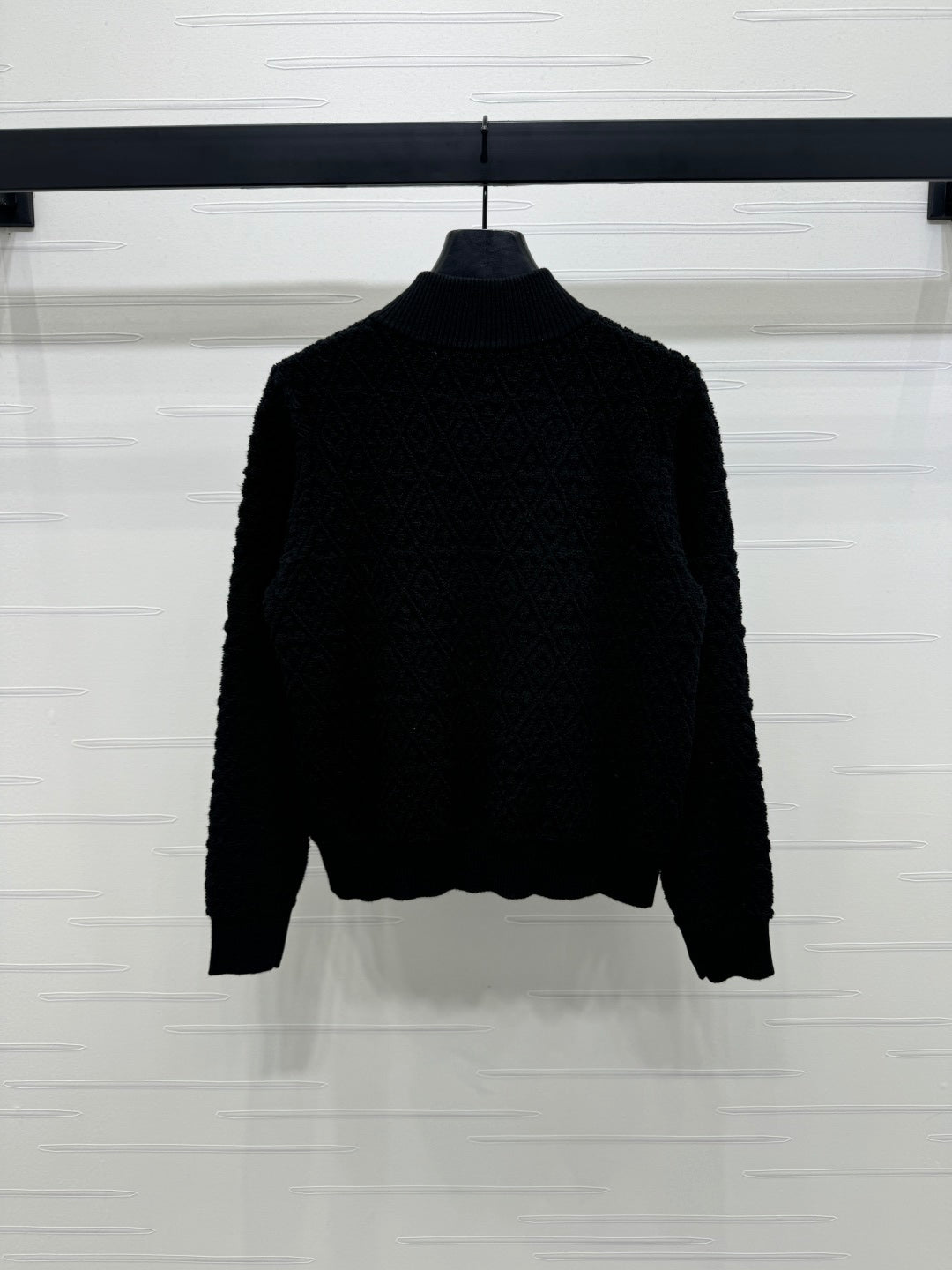 LOUIS VUITTON LV ZIP-UP LONG-SLEEVE KNIT CARDIGAN 274961