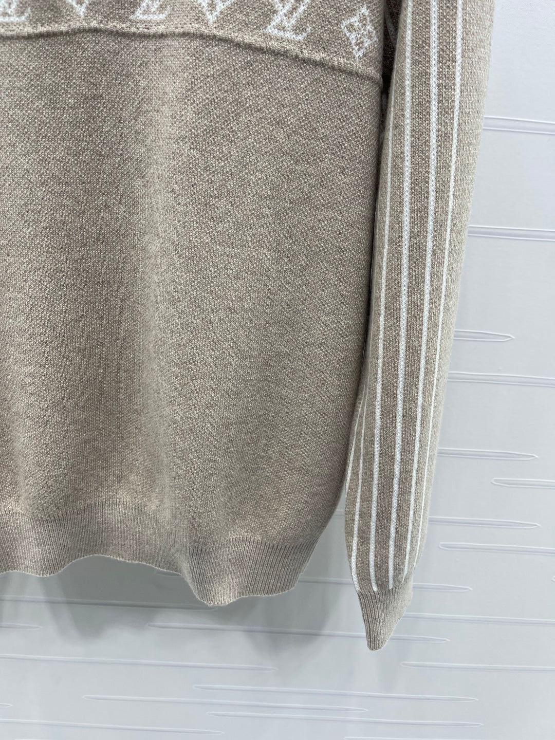 LOUIS VUITTON LV 25S LONG-SLEEVE COLOR-BLOCK COLLARED SHIRT 0166