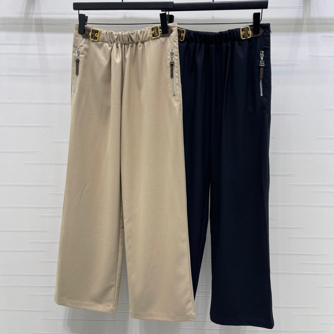 LOUIS VUITTON LV 25S STRAIGHT-LEG PANTS 0126