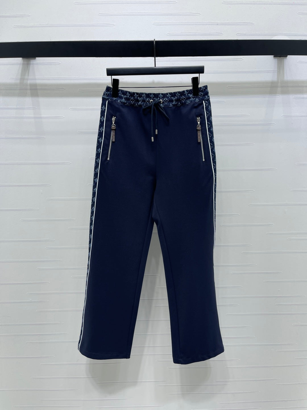 LOUIS VUITTON LV 25S PATCHWORK STRAIGHT-LEG DENIM JEANS 0127