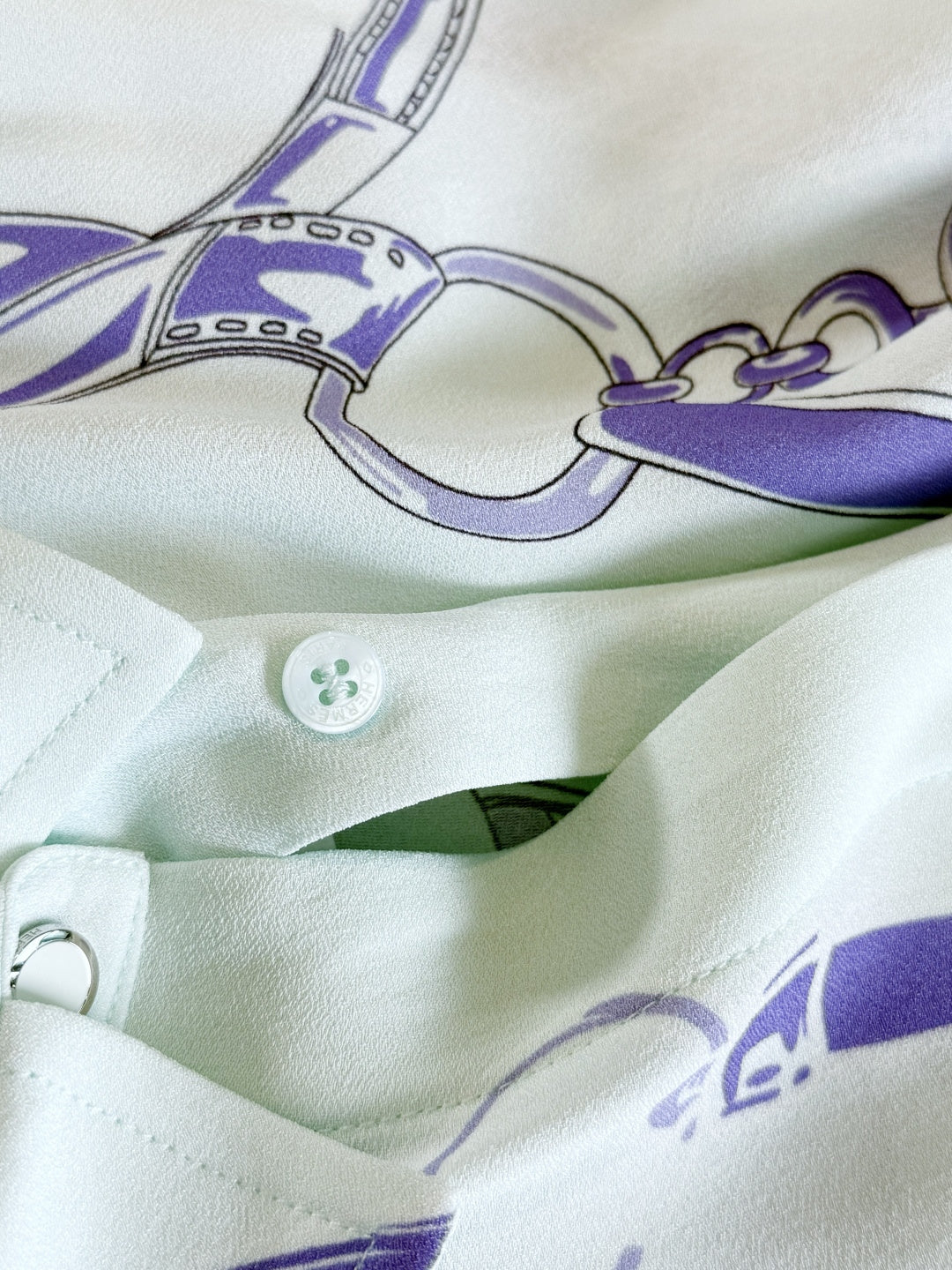 HERMES HERMES 25S LONG SILK DRESS 259