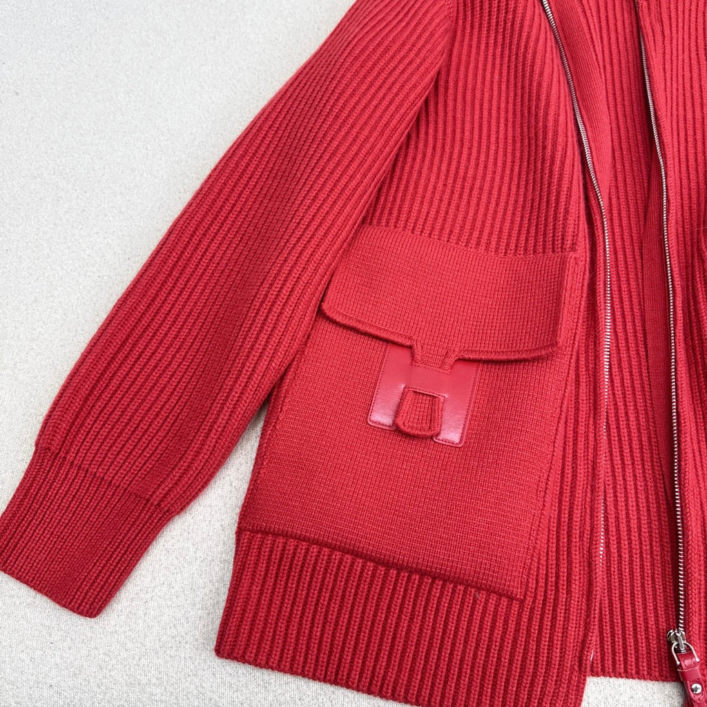 HERMES 25S KNITTED CARDIGAN 069