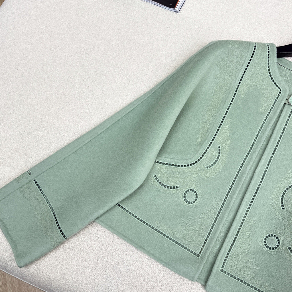 HERMES 25S SHORT CASERE COAT 192