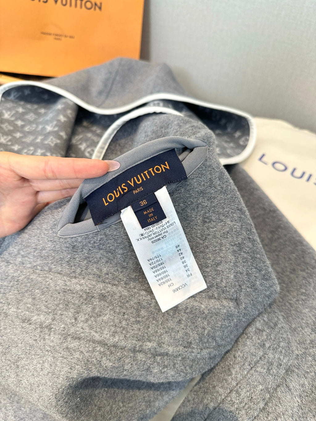 LOUIS VUITTON LV 25S WOOL JACKET 0110