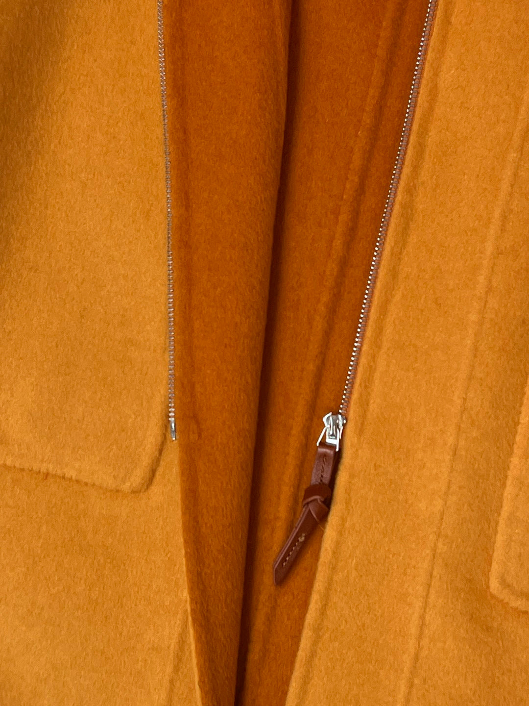 HERMES 25S REVERSIBLE LONG CASERE COAT 244