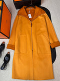 HERMES 25S REVERSIBLE LONG CASERE COAT 244
