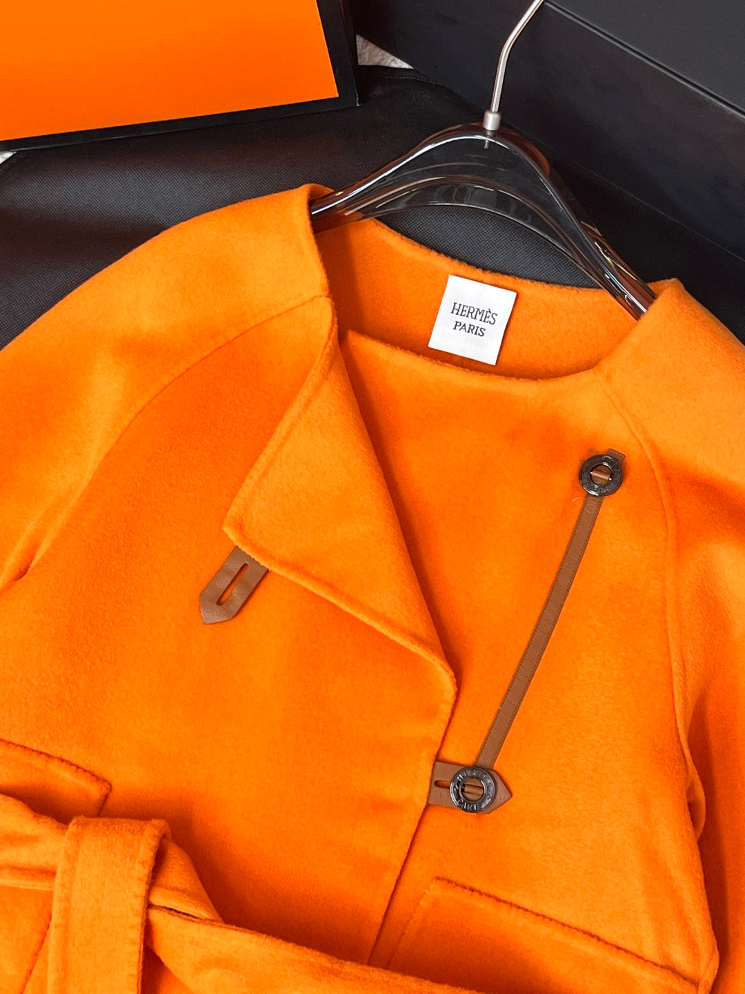 HERMES 25S SHORT CASERE COAT 241