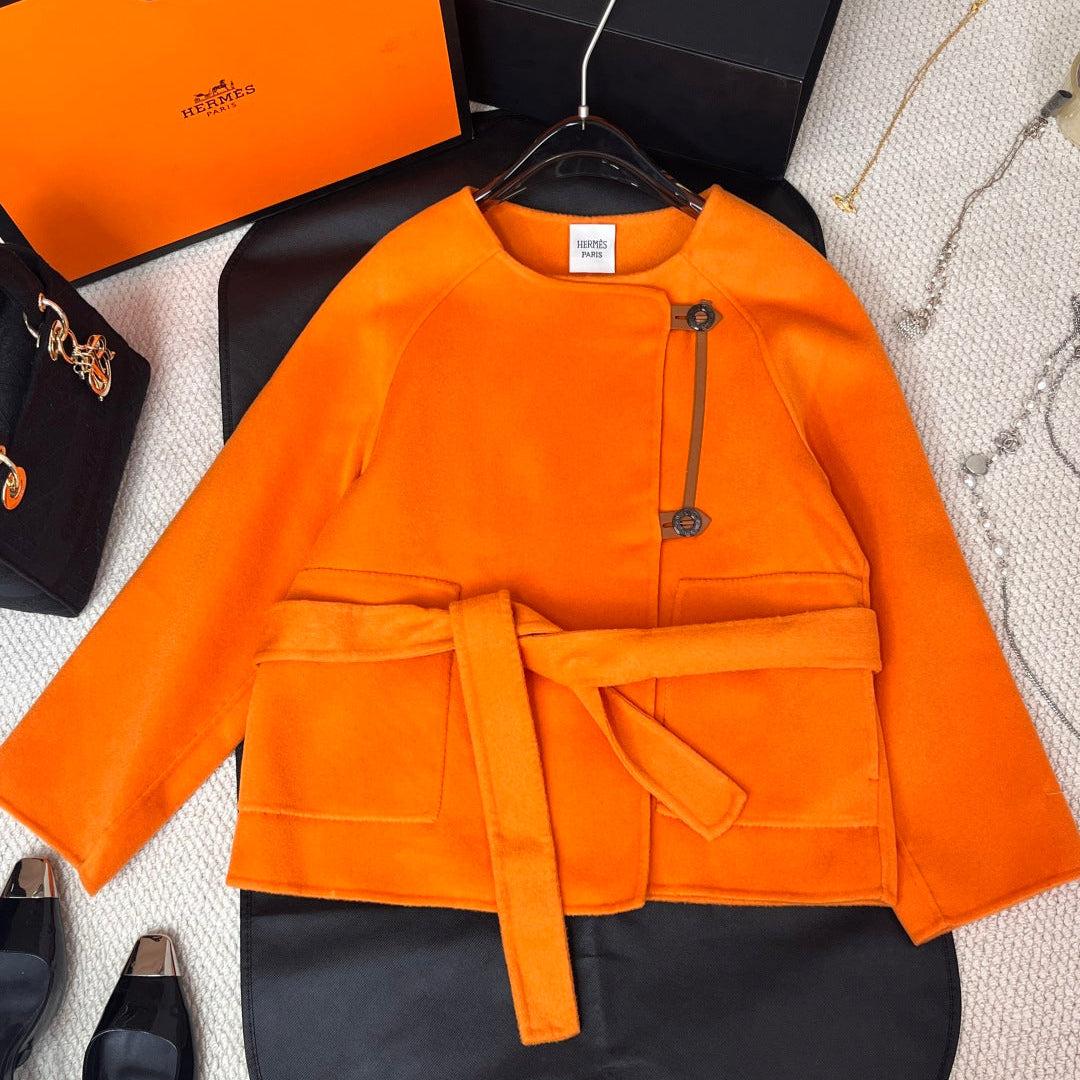 HERMES 25S SHORT CASERE COAT 241
