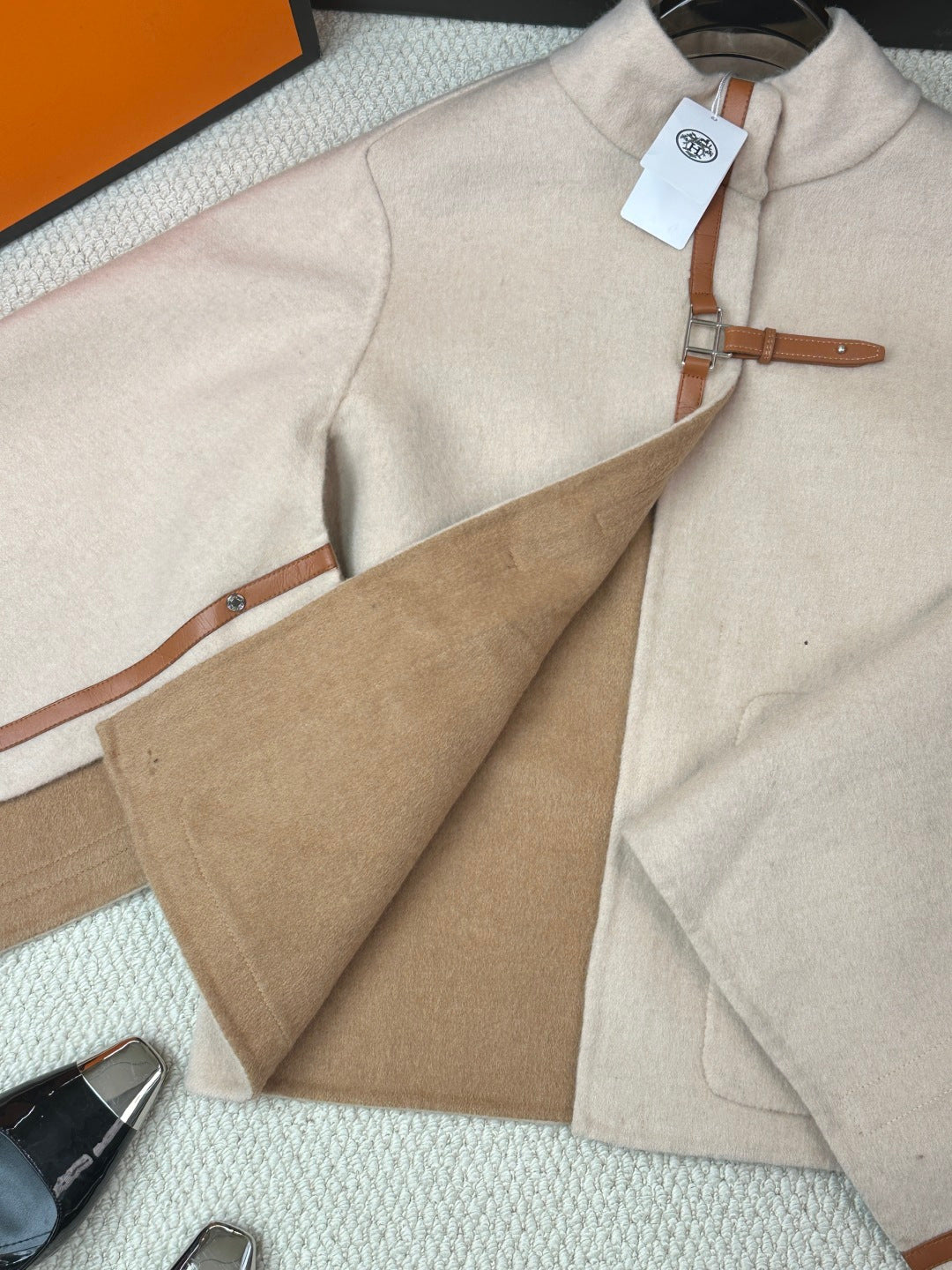 HERMES 25S LUXURY CASERE COAT 218