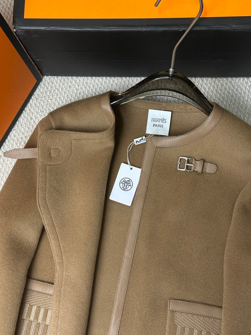 HERMES 25S CASERE COAT 215