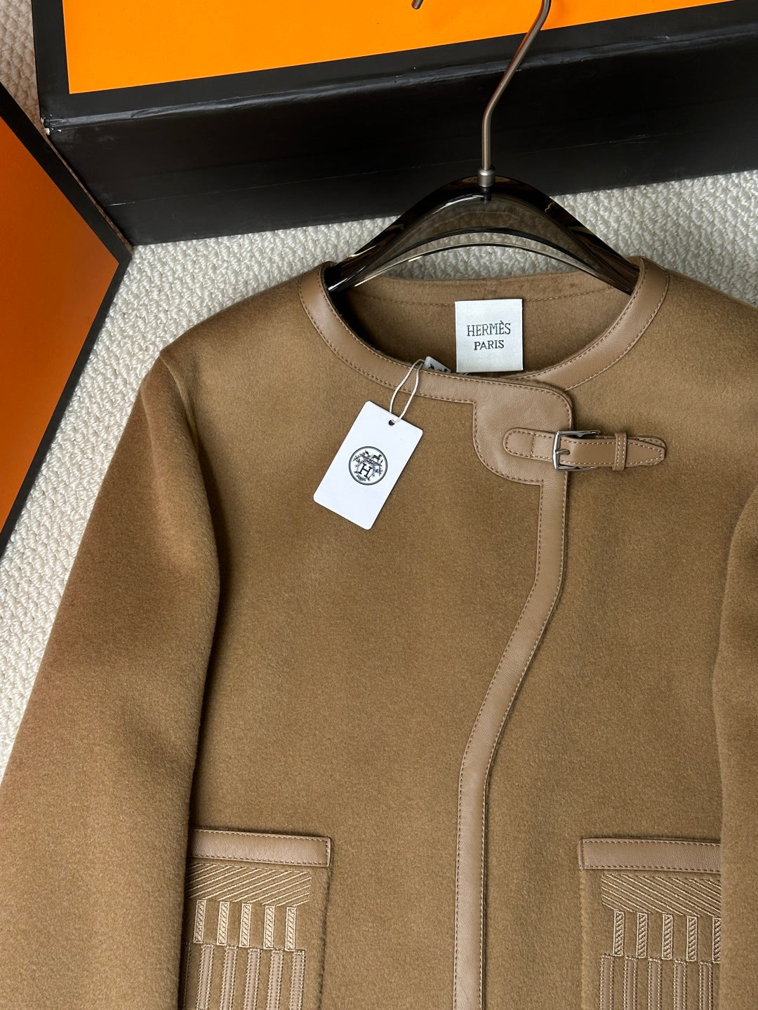 HERMES 25S CASERE COAT 215