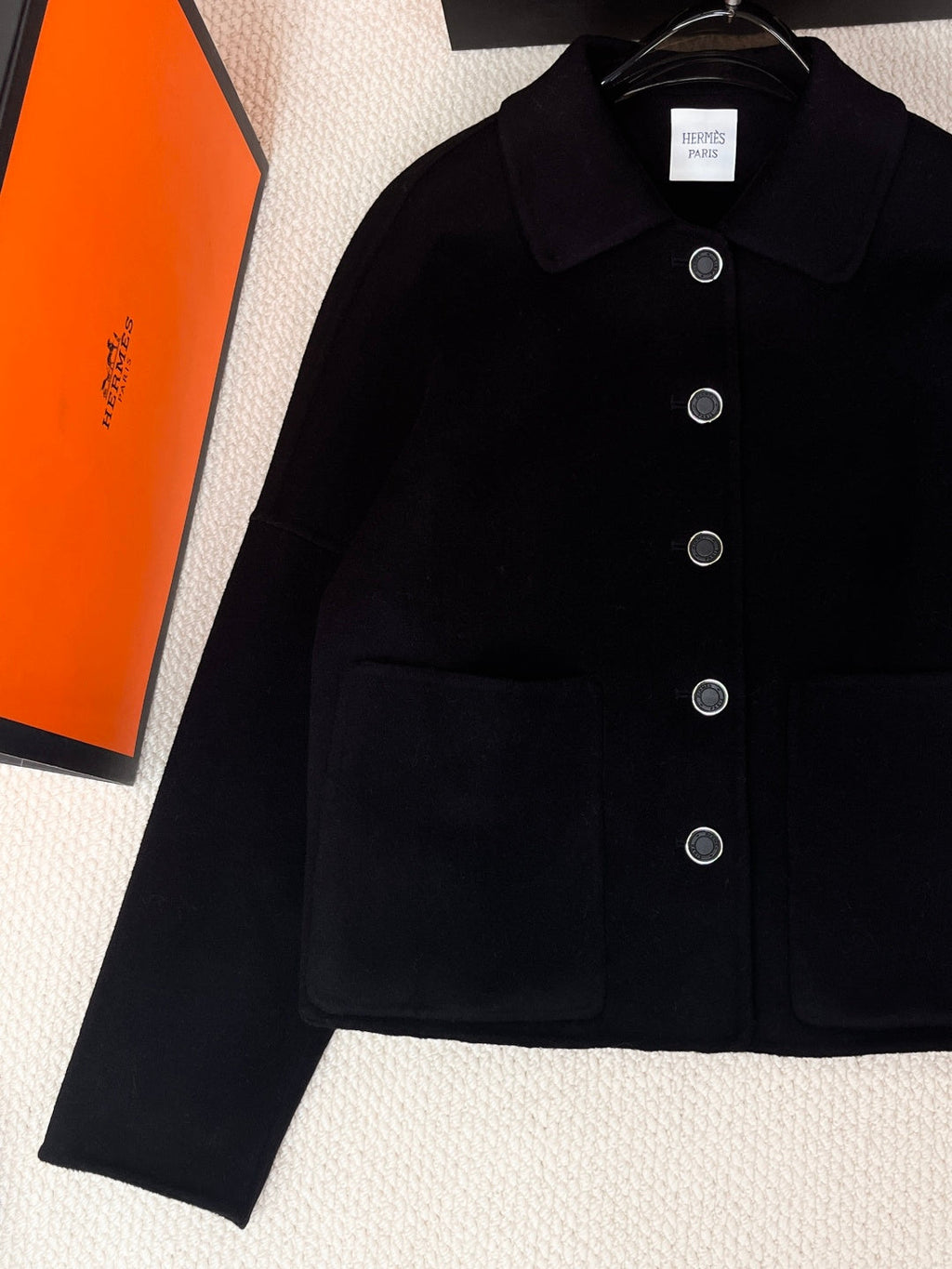 HERMES 25S SHORT CASERE COAT 211