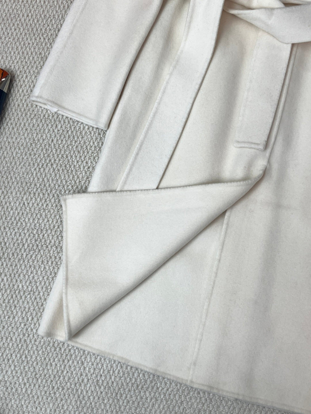 HERMES 25S LONG CASERE PIG-NOSE COAT 206