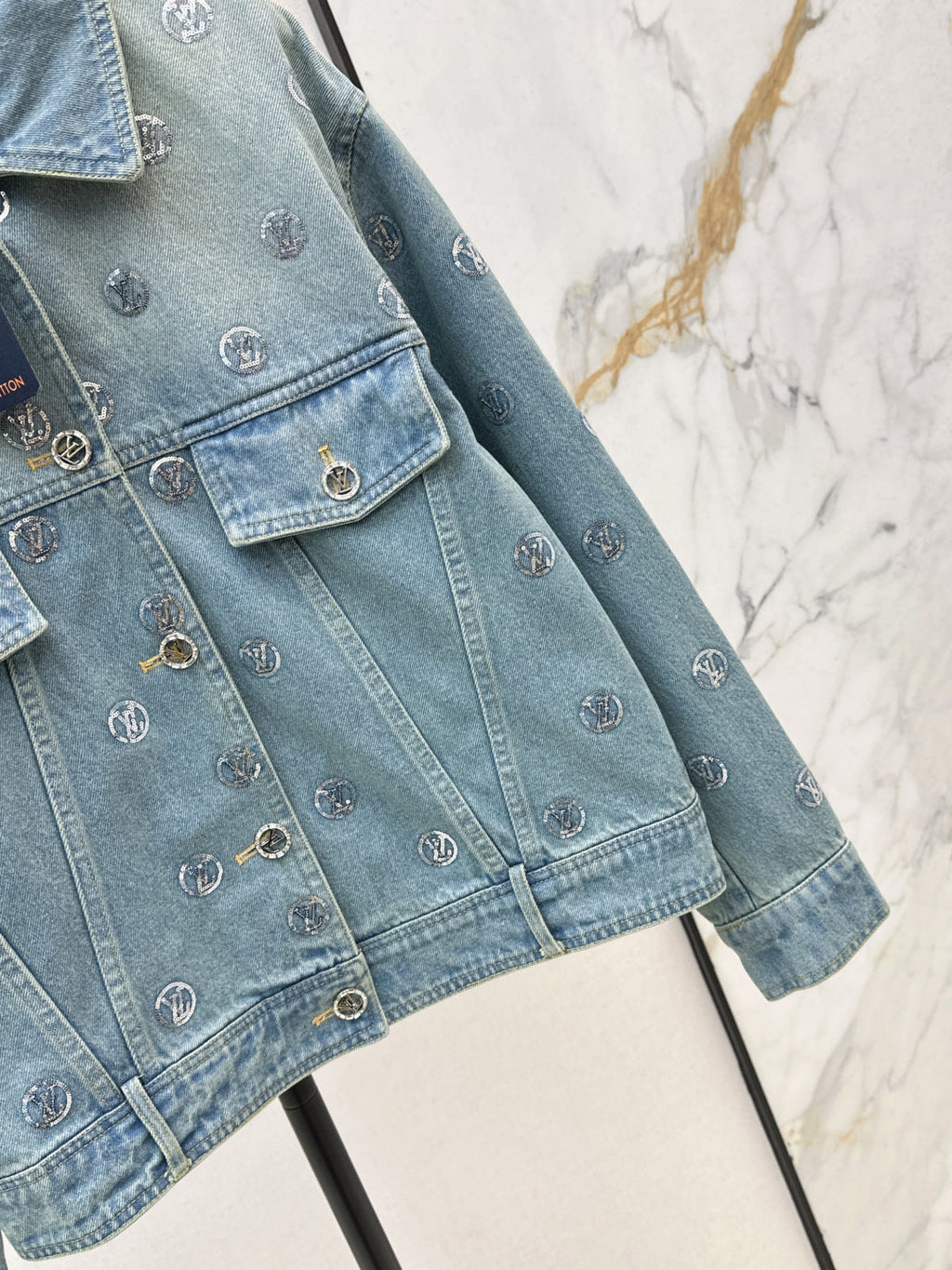 LOUIS VUITTON LV 25S DENIM JACKET 00390