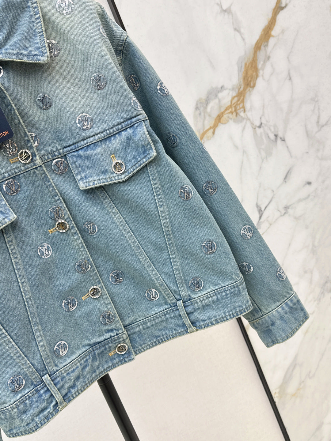 LOUIS VUITTON LV 25S DENIM JACKET 00390