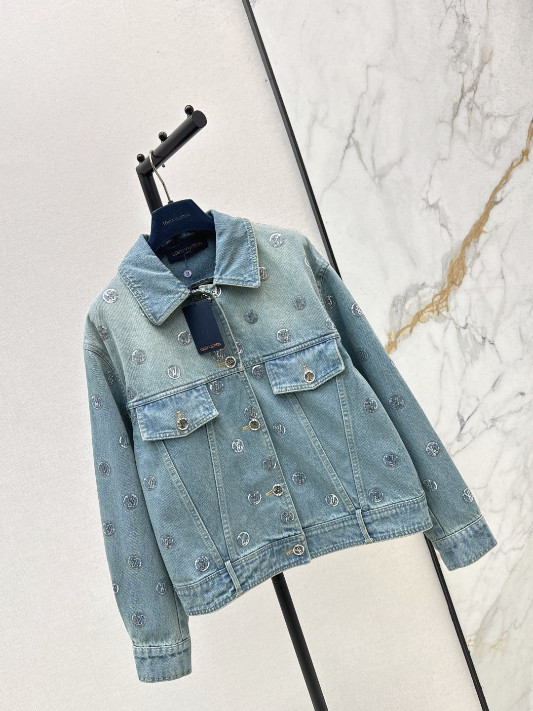 LOUIS VUITTON LV 25S DENIM JACKET 00390