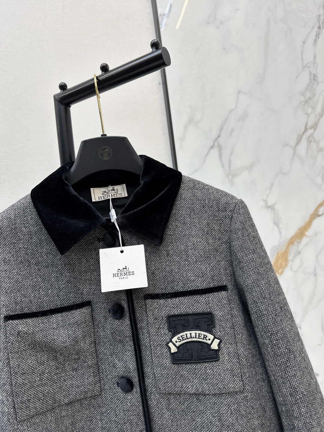 HERMES HERMES 25S SHORT JACKET 336