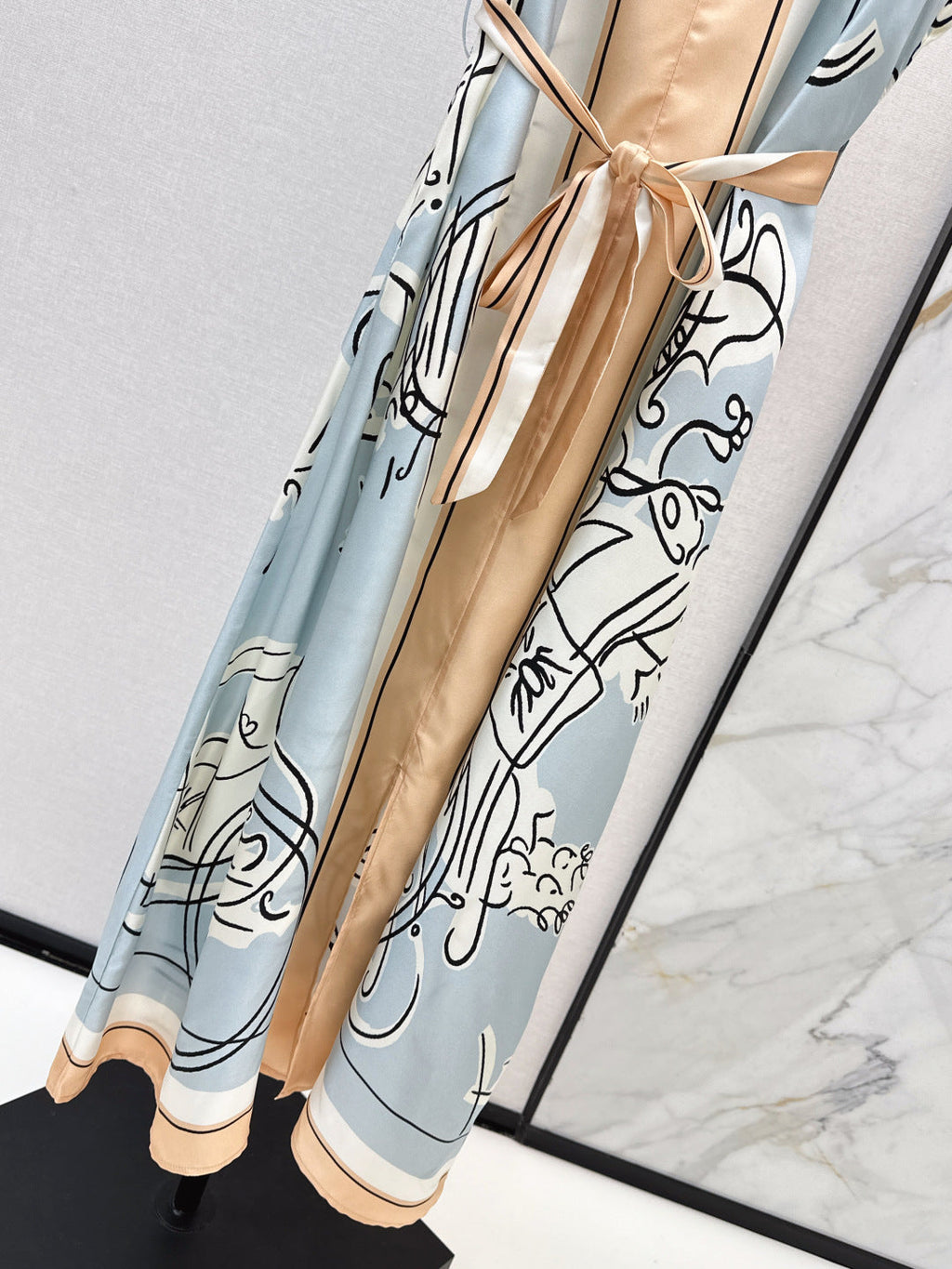 HERMES HERMES 25S DRESS 340