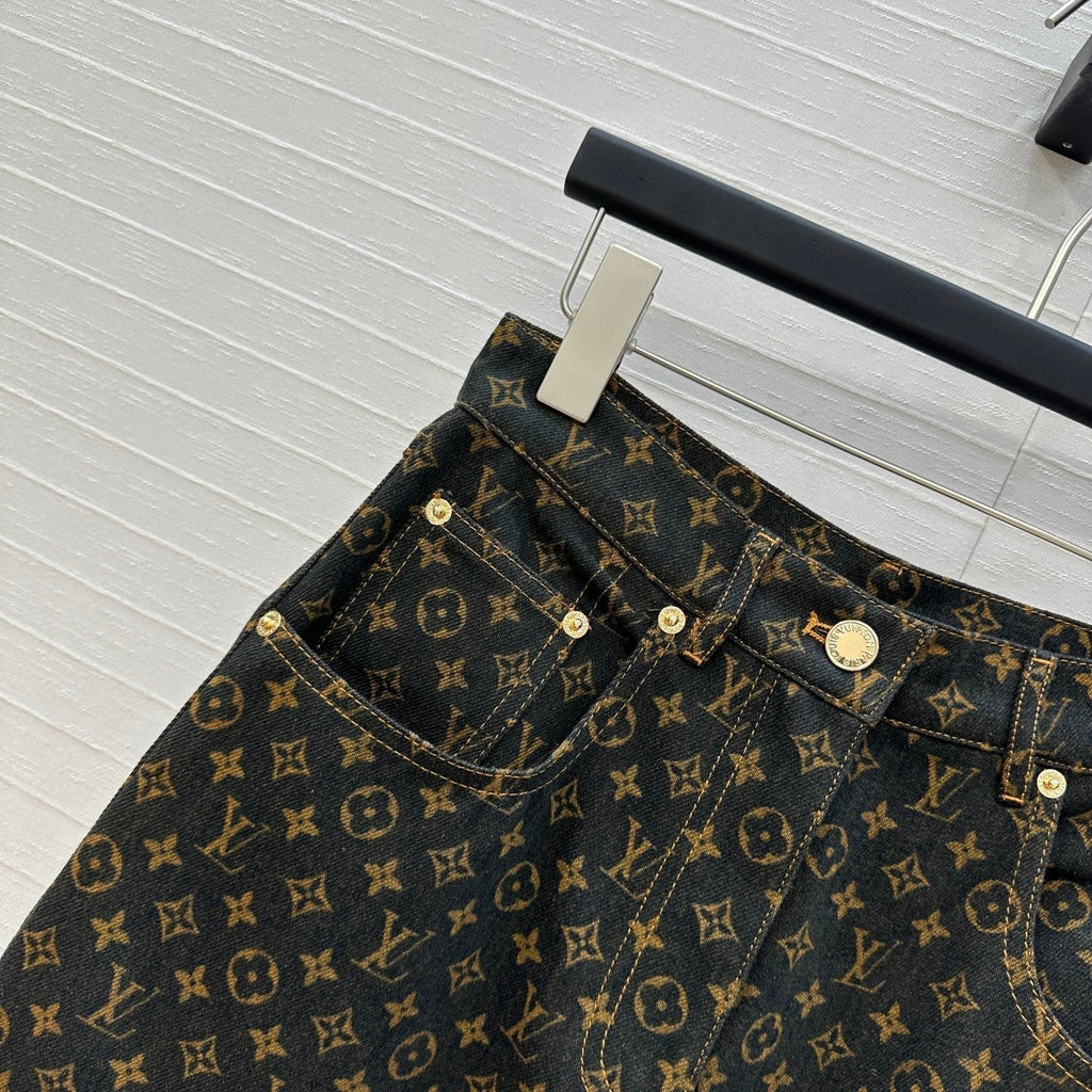 LOUIS VUITTON LV DENIM PANTS WITH LOGO 264395