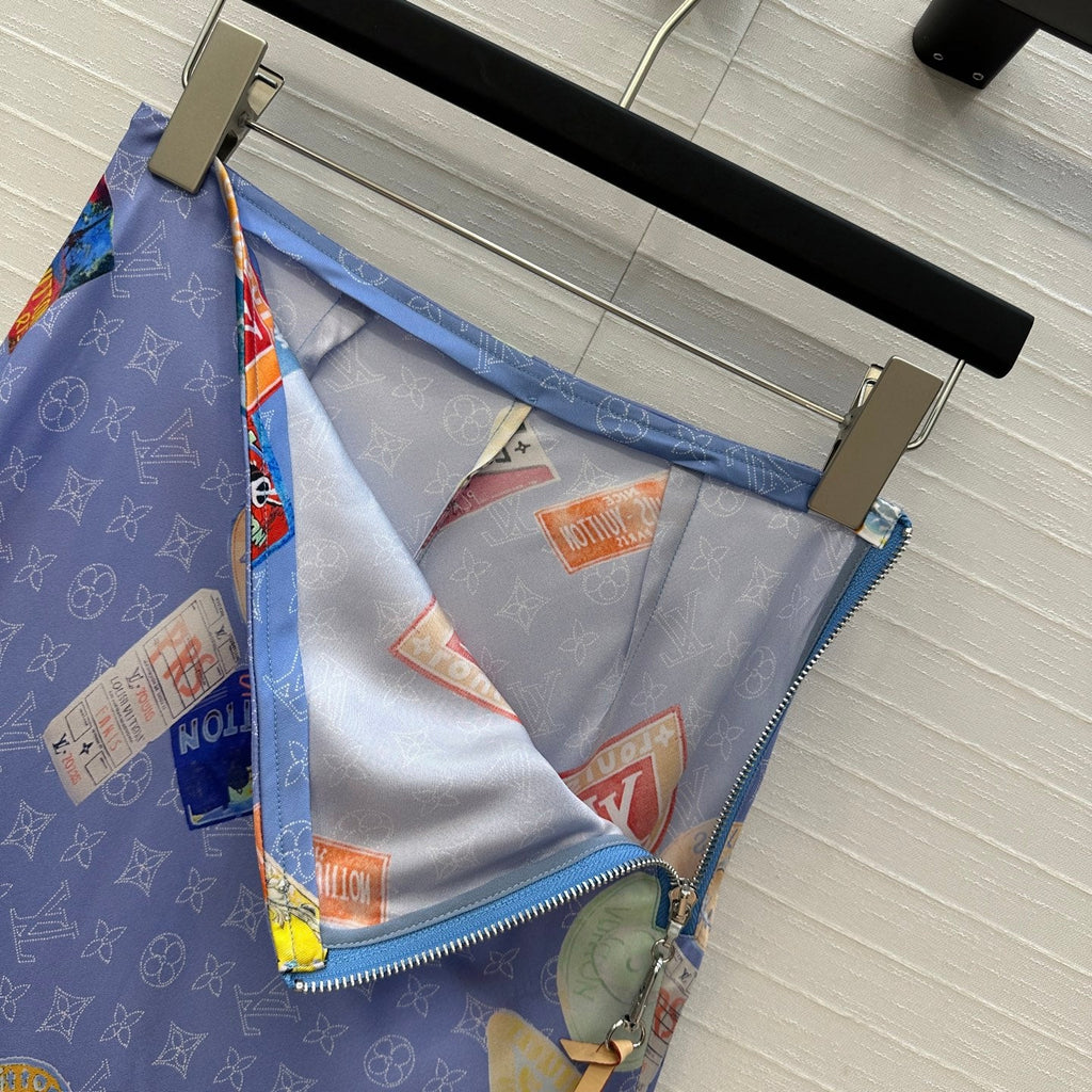 LOUIS VUITTON LV LONG SKIRT 268229