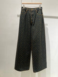 LOUIS VUITTON LV 25S WIDE-LEG JEANS 0121