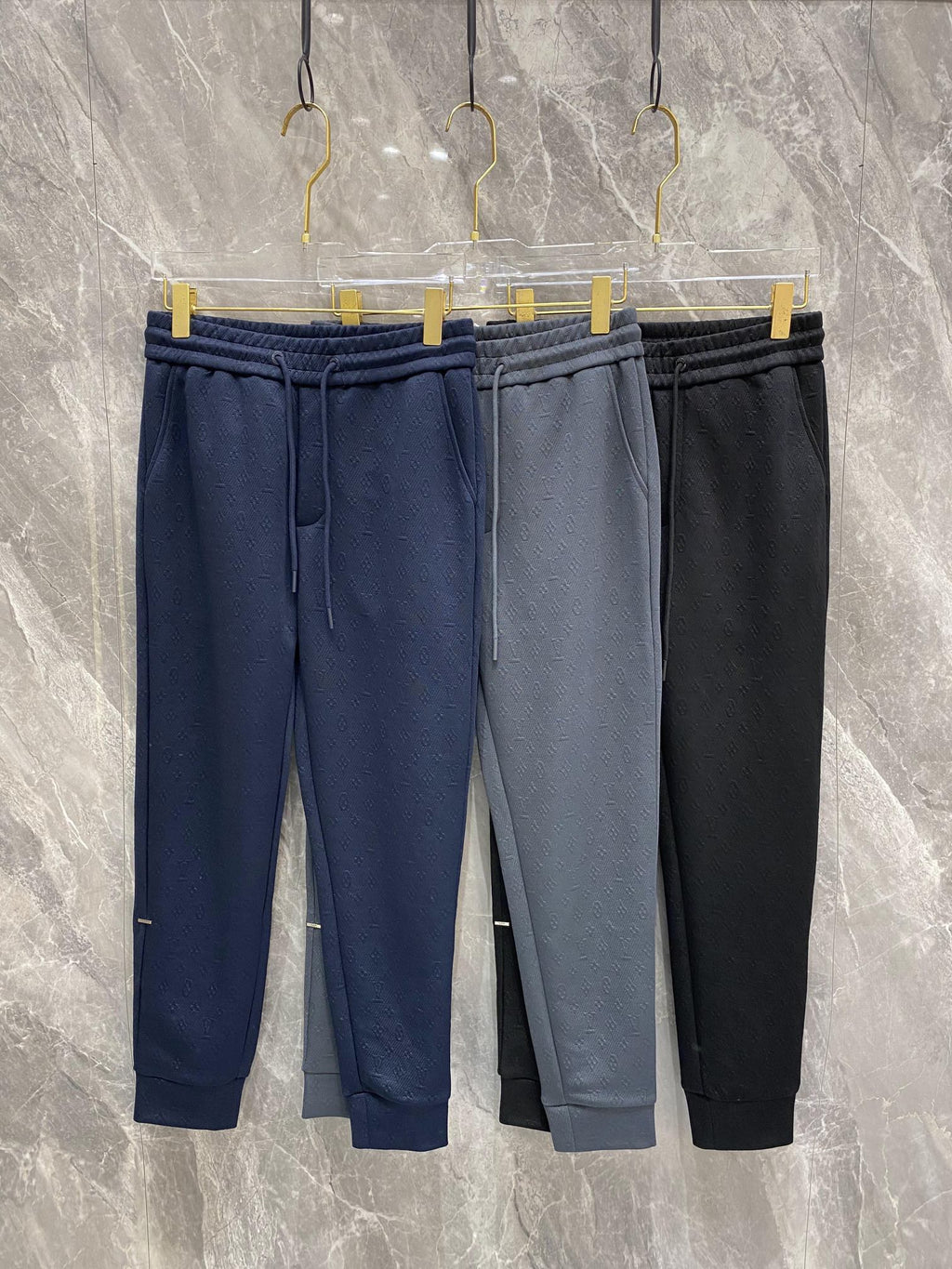 LOUIS VUITTON LV NAVY BLUE TROUSERS 239482