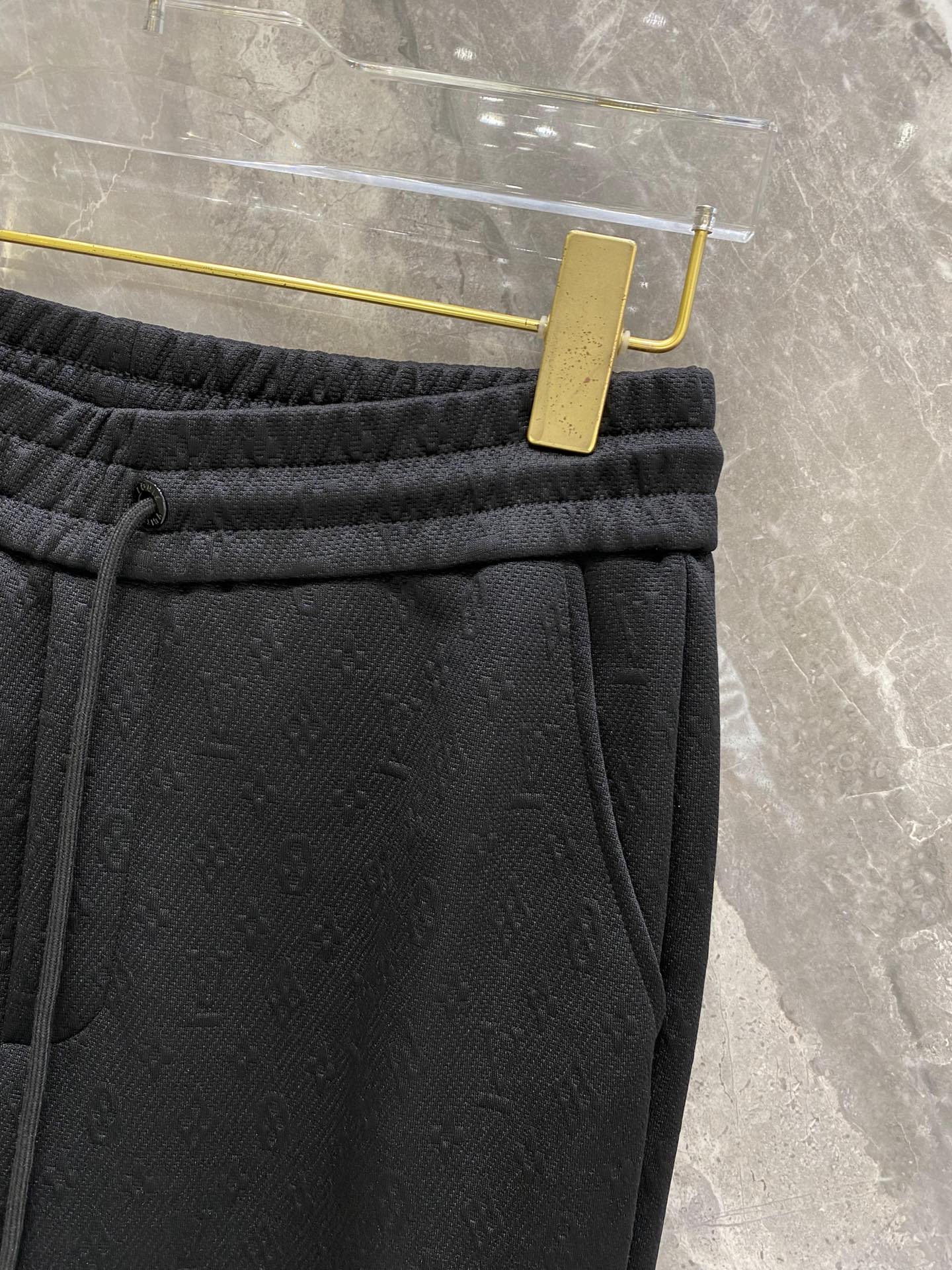 LOUIS VUITTON LV BLACK TROUSERS 239481