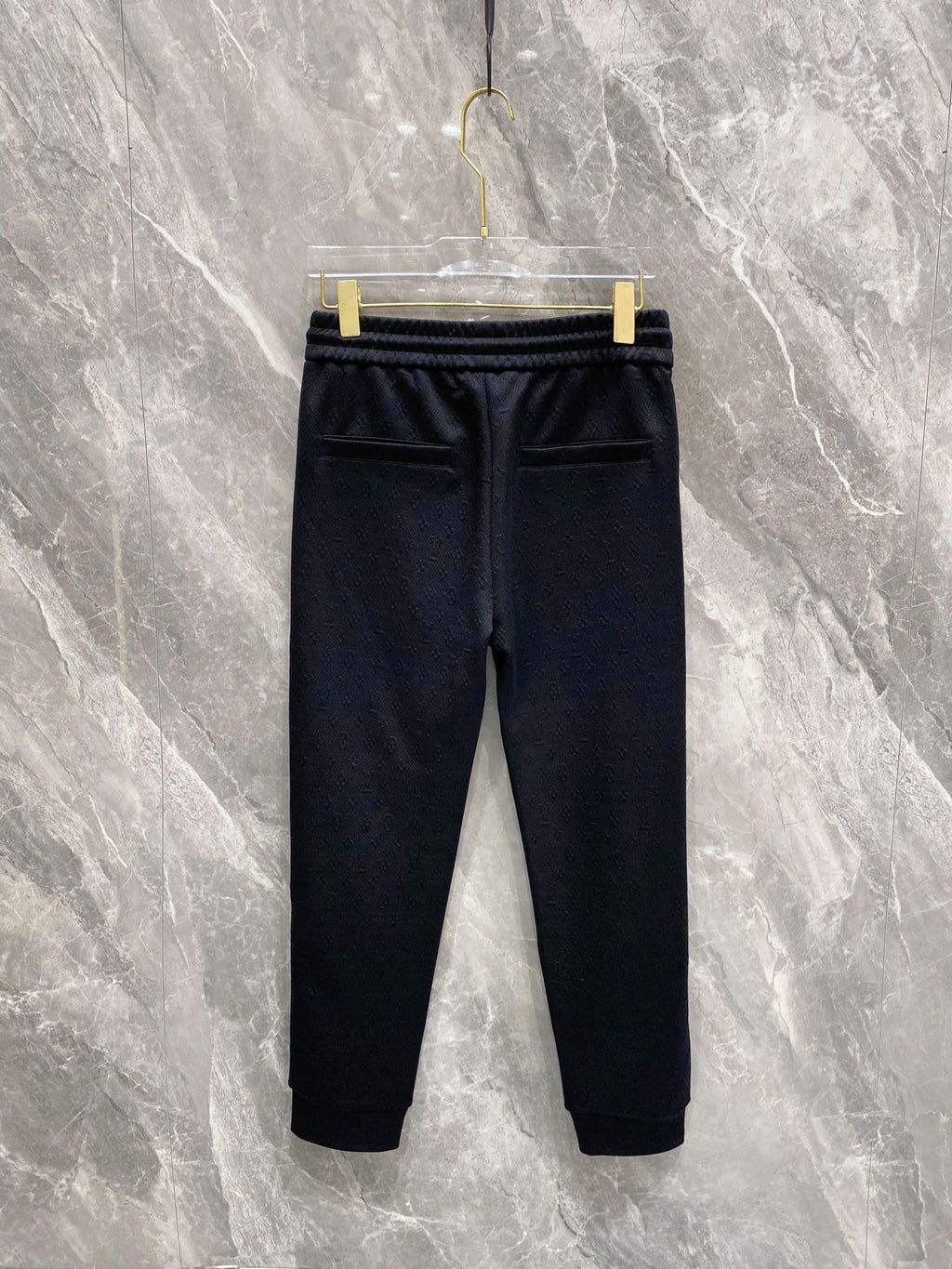 LOUIS VUITTON LV BLACK TROUSERS 239481