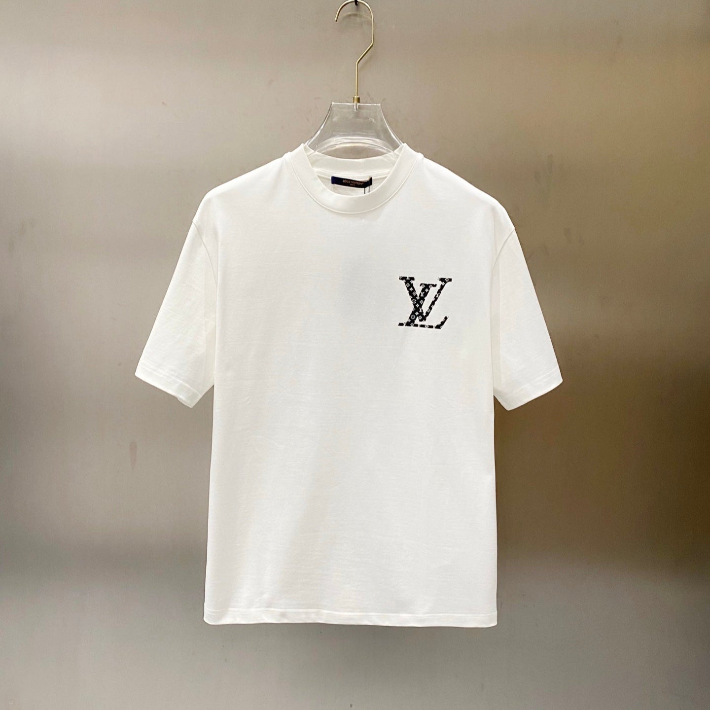 LOUIS VUITTON LV WHITE COTTON T-SHIRT 238840