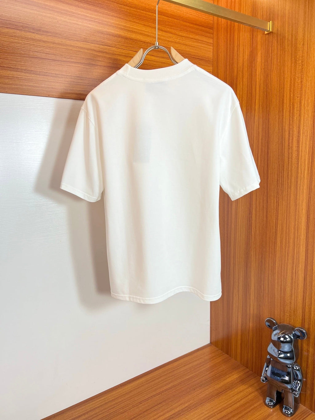 LOUIS VUITTON LV T-SHIRT IN WHITE PURE COTTON COLORFUL LOGO 238925