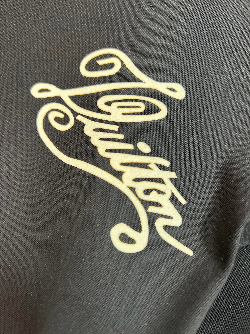 LOUIS VUITTON LV T-SHIRT IN BLACK PURE COTTON 238922