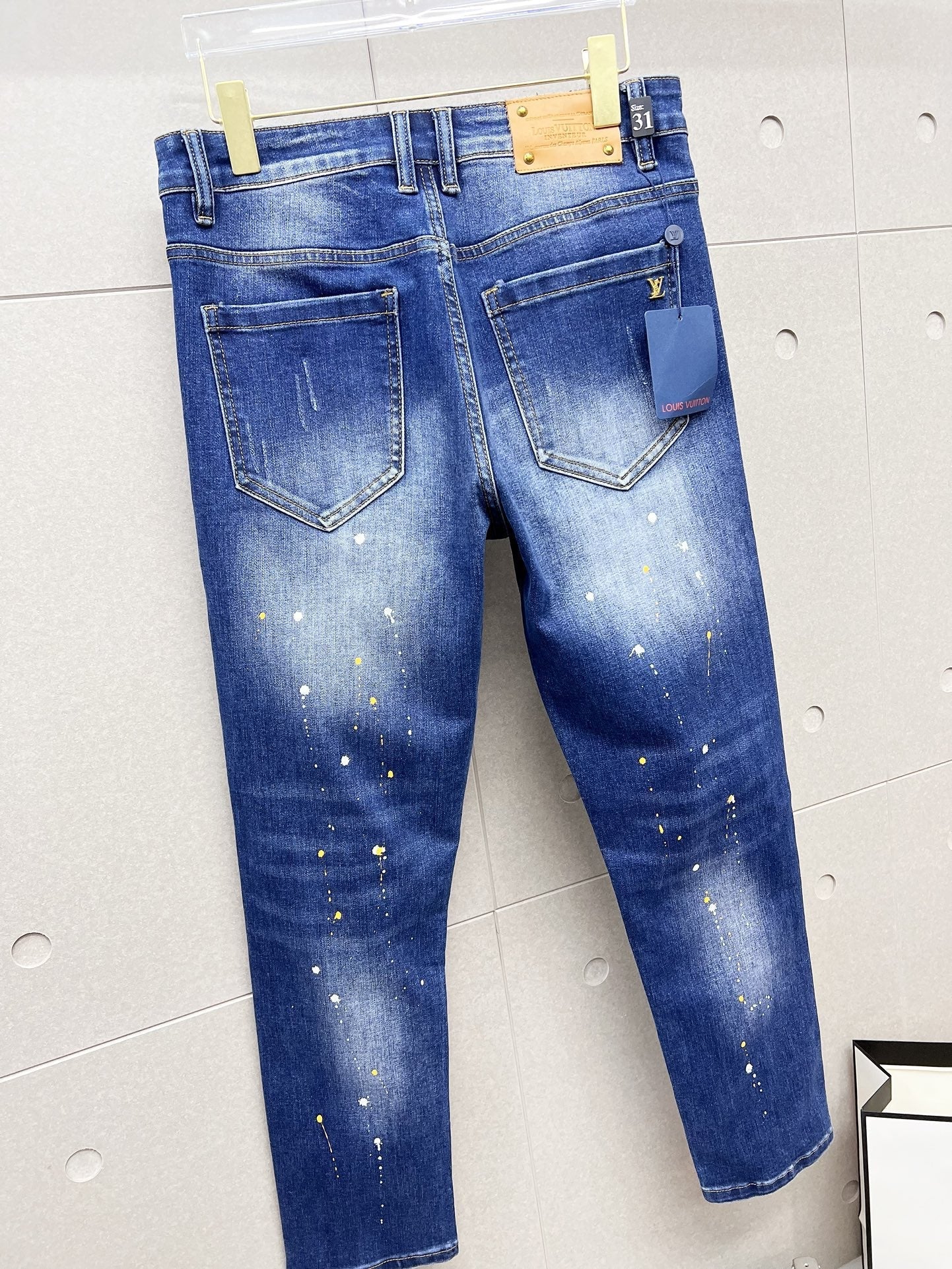 LOUIS VUITTON LV BLUE DENIM JEAN 239501