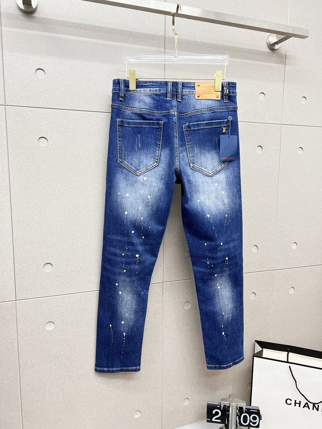 LOUIS VUITTON LV BLUE DENIM JEAN 239501