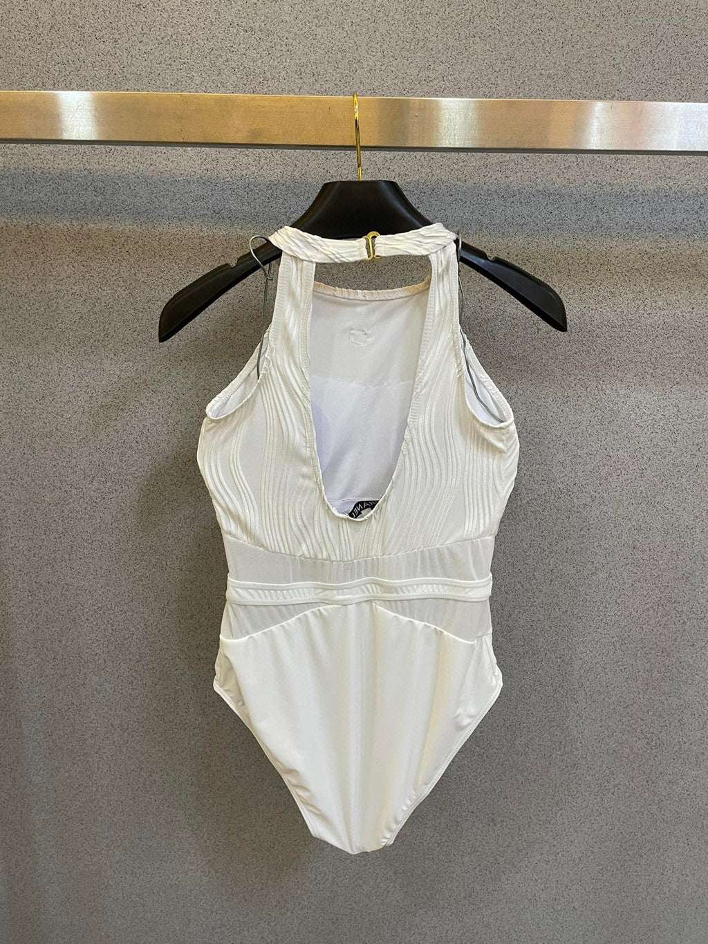 CHANEL BIKINI SWIMSUIT SET IN WHITE 573555
