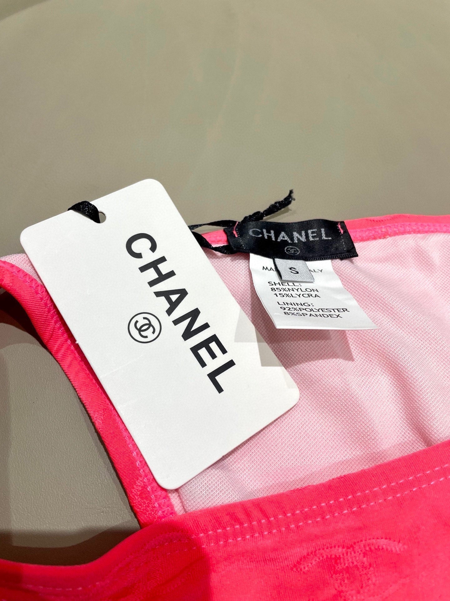 CHANEL BIKINI SWIMSUIT SET IN PINK 627833