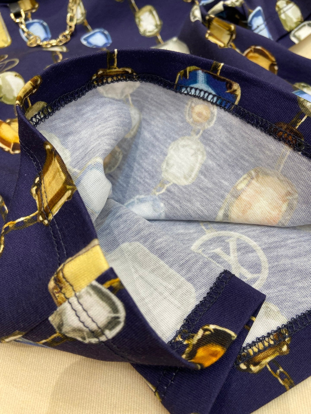 LOUIS VUITTON LV CROP TOP 25S IN COTTON 266285
