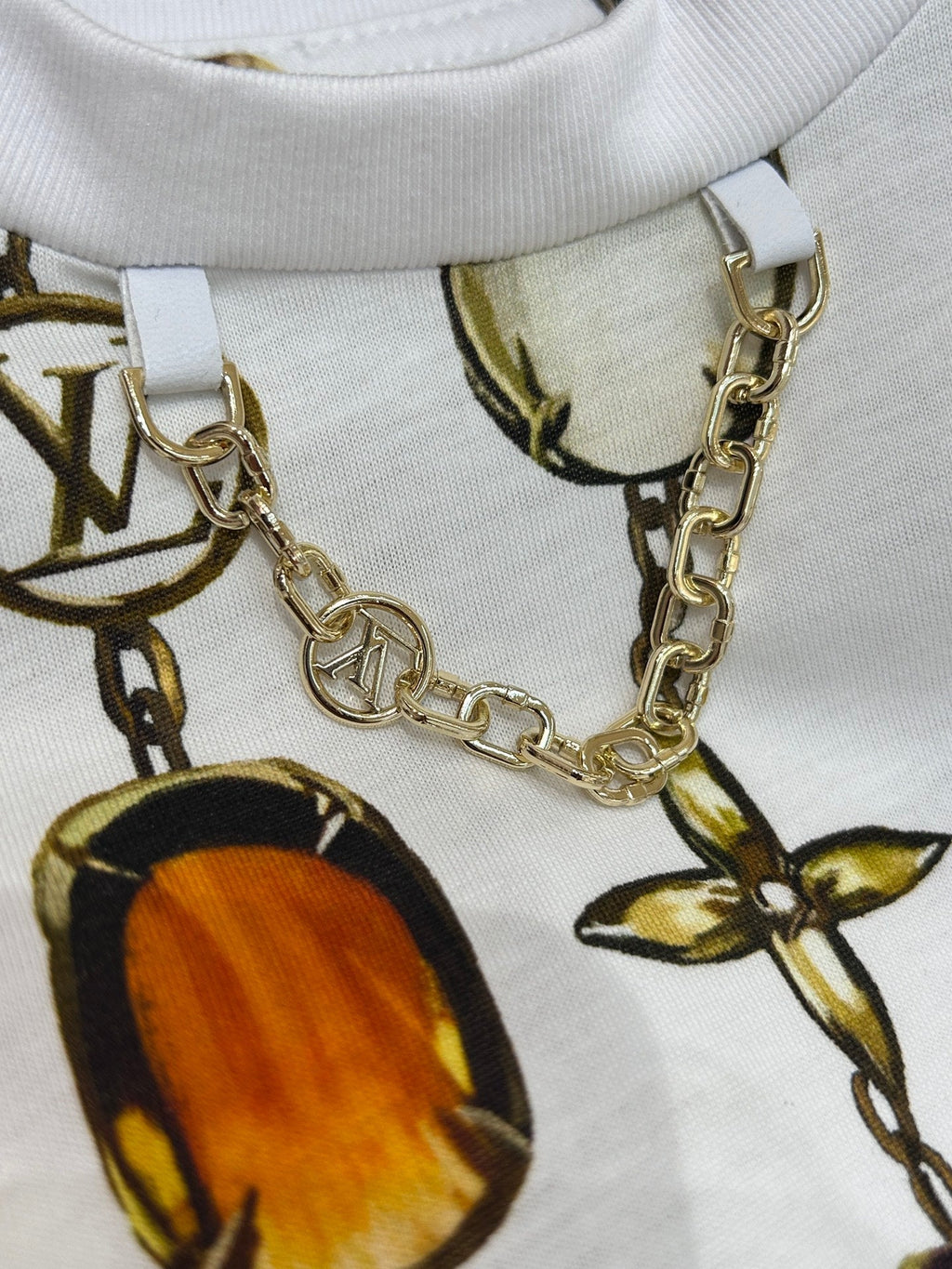 LOUIS VUITTON LV T SHIRT 25S IN COTTON 266298