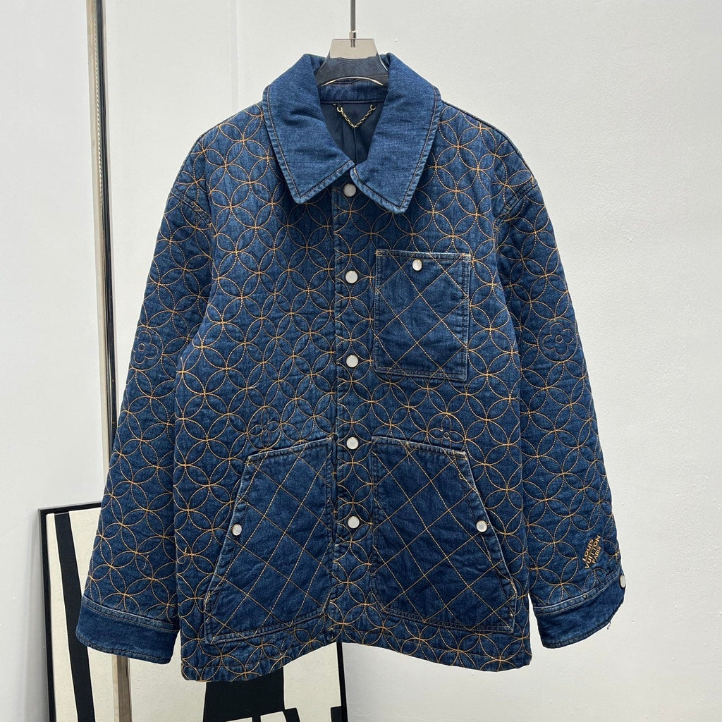 LOUIS VUITTON LV 25S DENIM WORKWEAR JACKET 0154