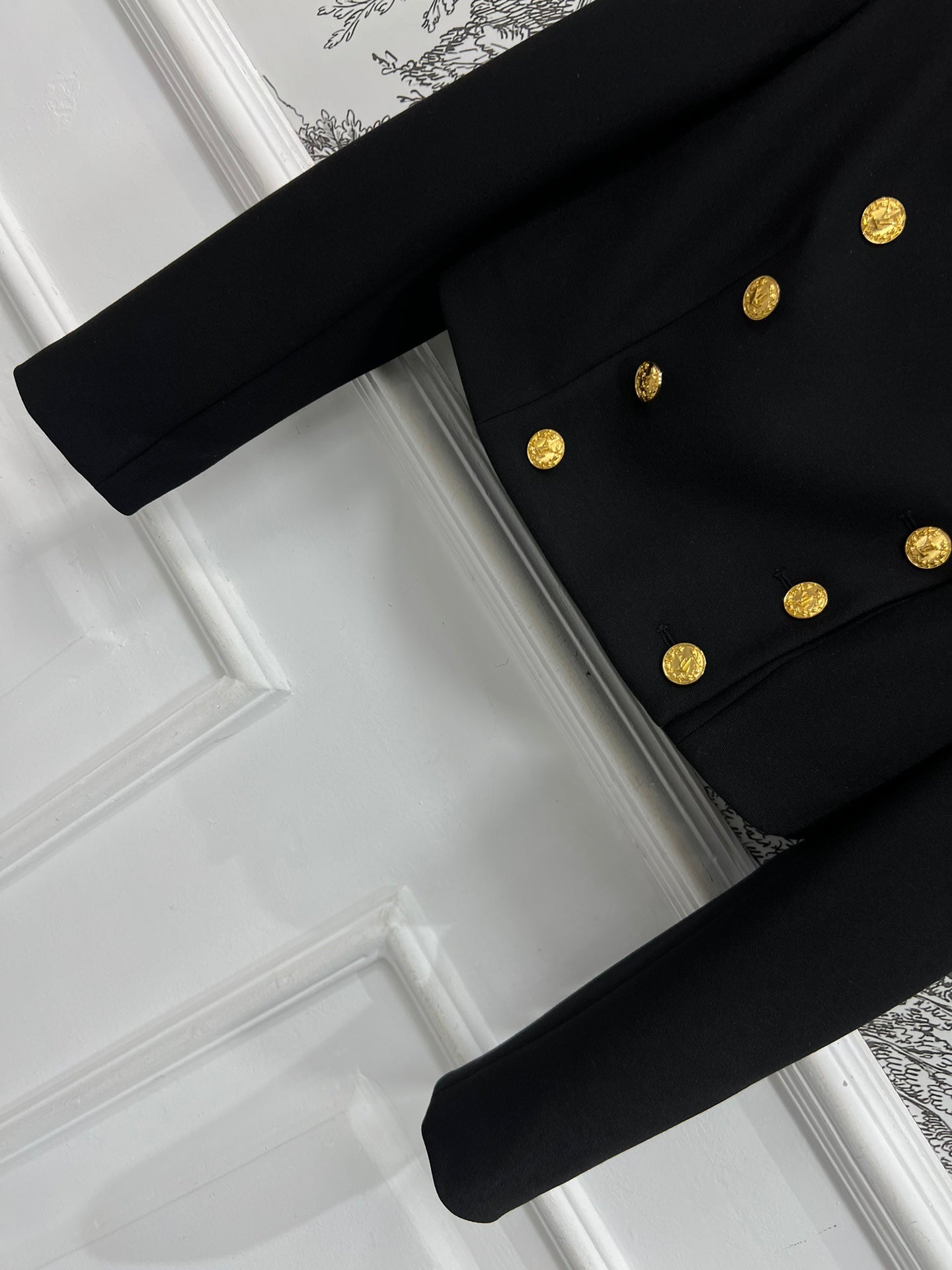 LOUIS VUITTON LV 25S ROUND NECK JACKET 263095