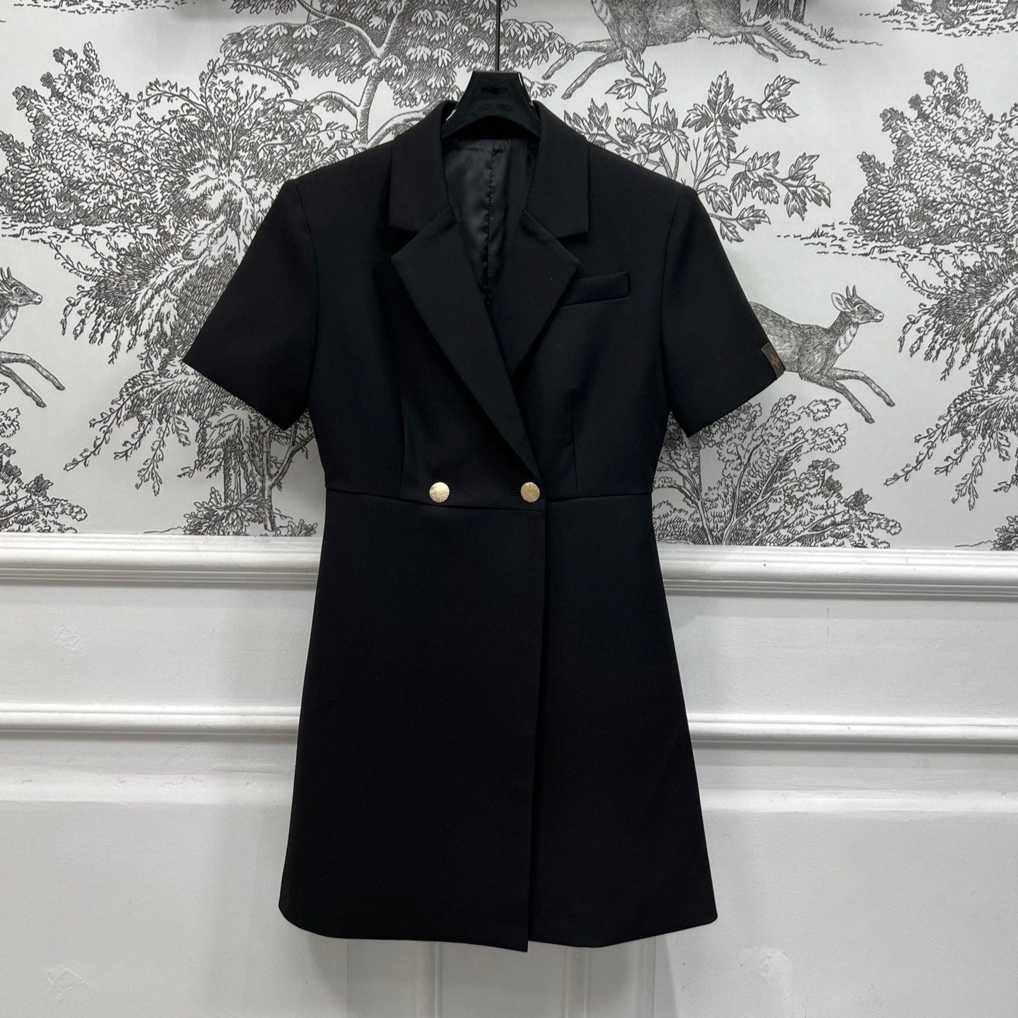 LOUIS VUITTON LV SHORT-SLEEVE BLAZER DRESS 274529