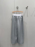 Loewe 25 Print Ribbed Waist Trousers Cotton