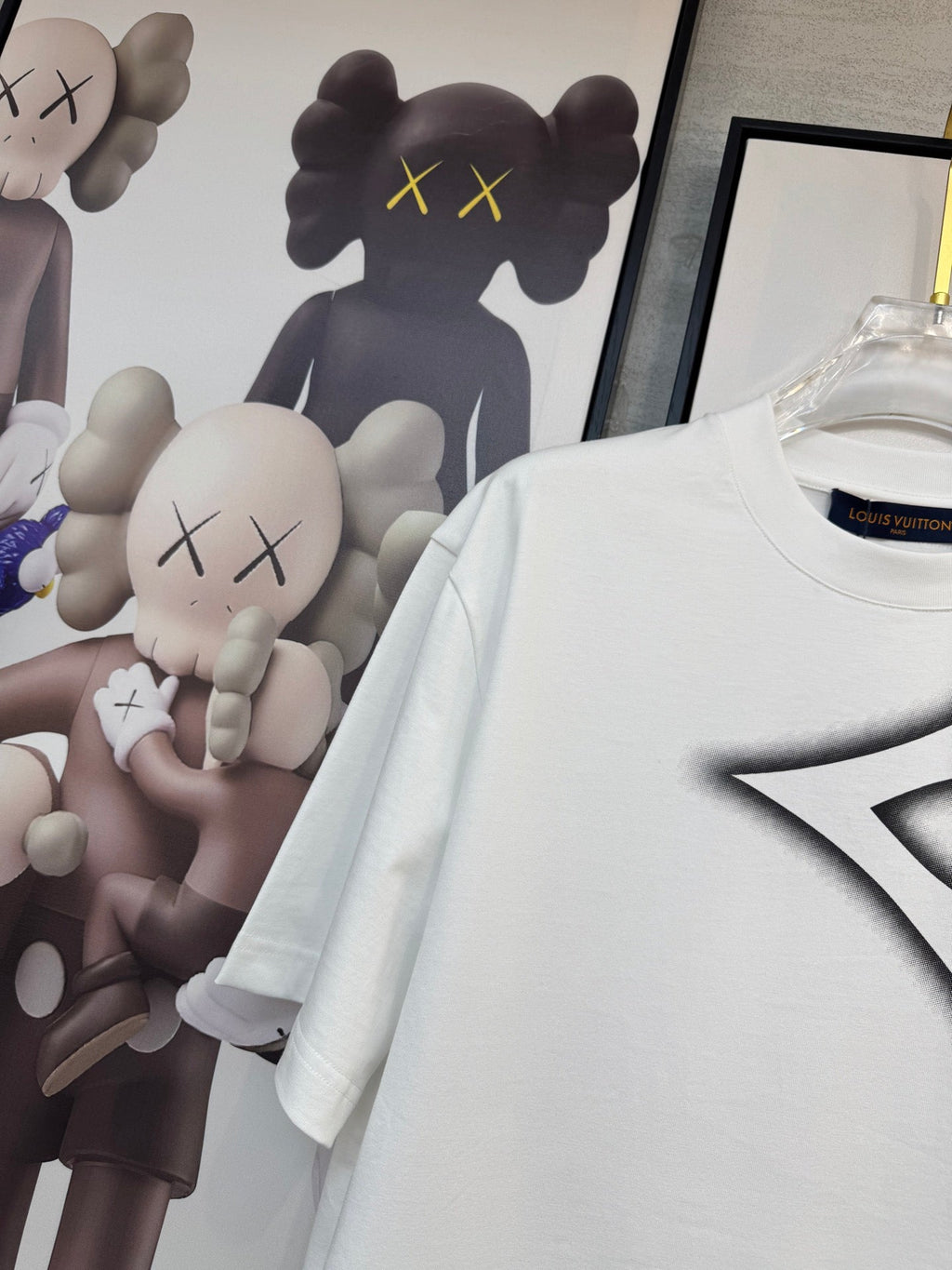 LOUIS VUITTON LV WHITE COTTON T-SHIRT 238912
