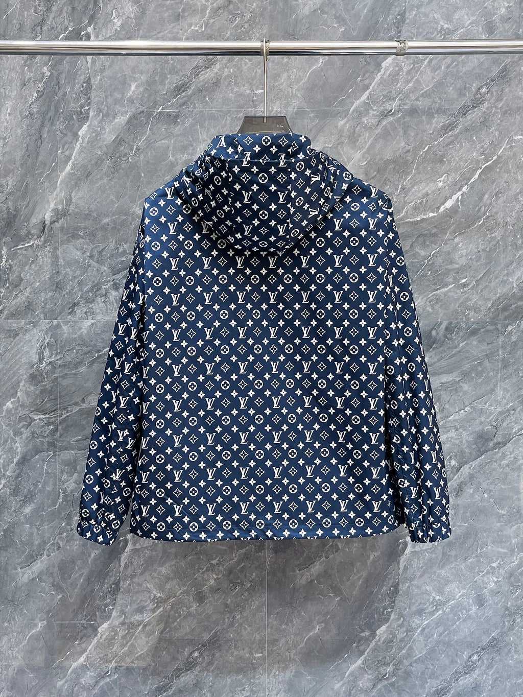LOUIS VUITTON LV COBALT BLUE MONOGRAM JACKET 239553