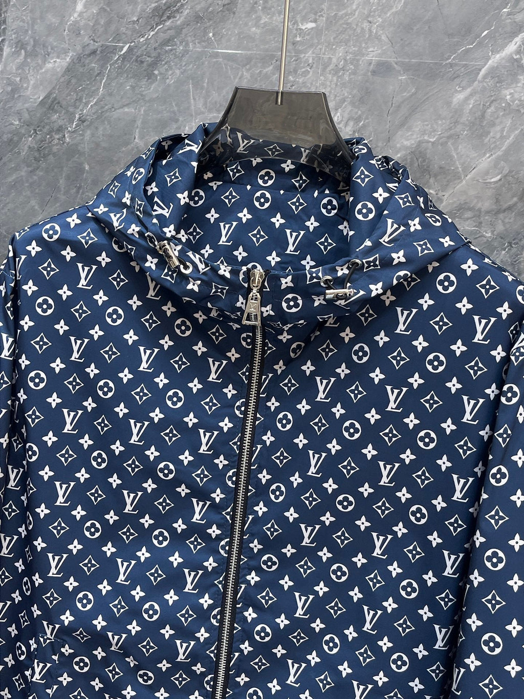 LOUIS VUITTON LV COBALT BLUE MONOGRAM JACKET 239553